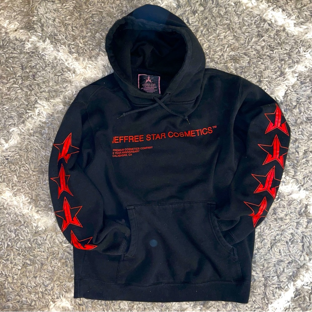 Jeffree Star 5 Year Anniversary hooded sweater!